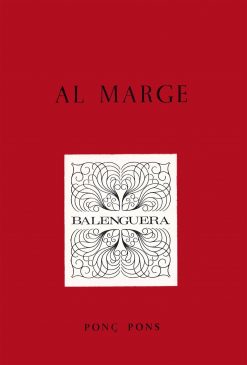 Al marge - Ponç Pons Giménez - Balenguera - portada