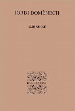 Amb sense - Jordi Domènech Soteras - Balenguera - portada
