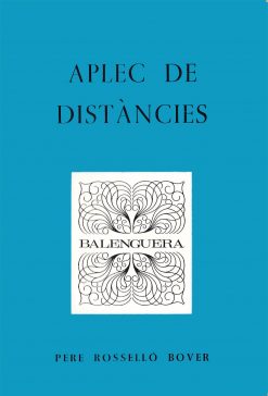 Aplec de distàncies - Pere Rosselló Bover - Balenguera - portada
