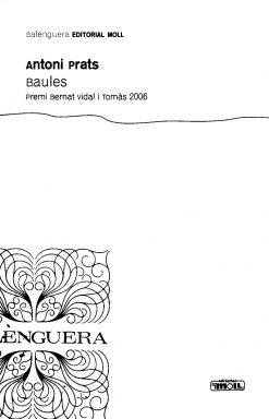 Balenguera 128 - Baules - Antoni Prats - portada