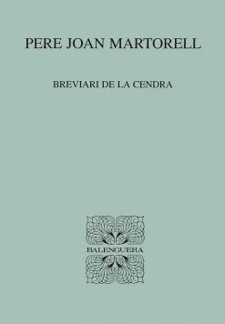 Breviari de la cendra - Pere Joan Martorell - Balenguera - portada
