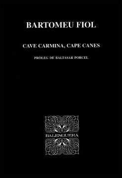 Cave carmina cape canes - Bartomeu Fiol - Balenguera - portada