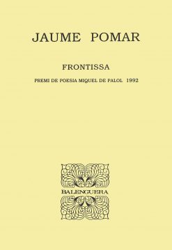 Frontissa - Jaume Pomar - Balenguera - portada