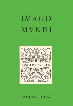 Imago mundi - Miquel Dolç Dolç - Balenguera - portada