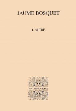 L'altre - Jaume Bosquet - Balenguera - portada