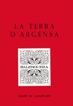 La terra d'Argensa - Josep M. Llompart - Balenguera - portada