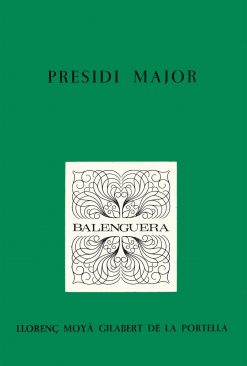 Presidi major - Llorenç Moyà Gilabert - Balenguera - portada