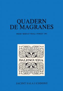 Quadern de magranes - Jacint Sala i Codony - Balenguera - portada