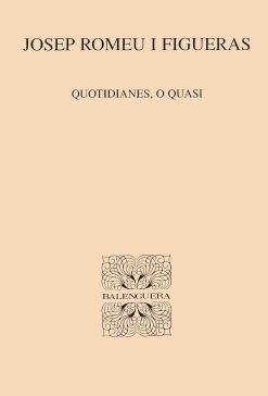 Quotidianes, o quasi - Josep Romeu i Figueras - Balenguera - portada