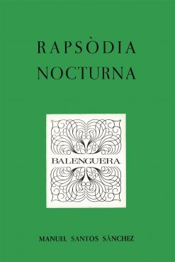 Rapsòdia Nocturna - Manuel C. Santos Sánchez - Balenguera - portada