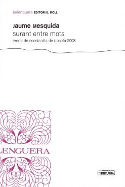 Surant entre mots - Jaume Mesquida - Balenguera - portada