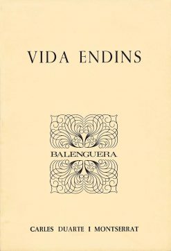 Vida endins - Carles Duarte Montserrat - Balenguera - portada