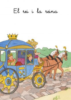 El rei i la reina - Elisabet Abeyà Lafontana - Llibres per a llegir tot sols 9 - Ansa per ansa - portada