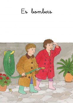 Es bombers - Elisabet Abeyà Lafontana - Llibres per a llegir tot sols 10 - Ansa per ansa - portada