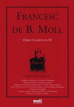 Francesc de B. Moll - Obres Completes 4 - portada